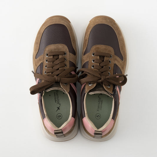 SWX3 30027 ブラウン/ピンク Stretch Walker